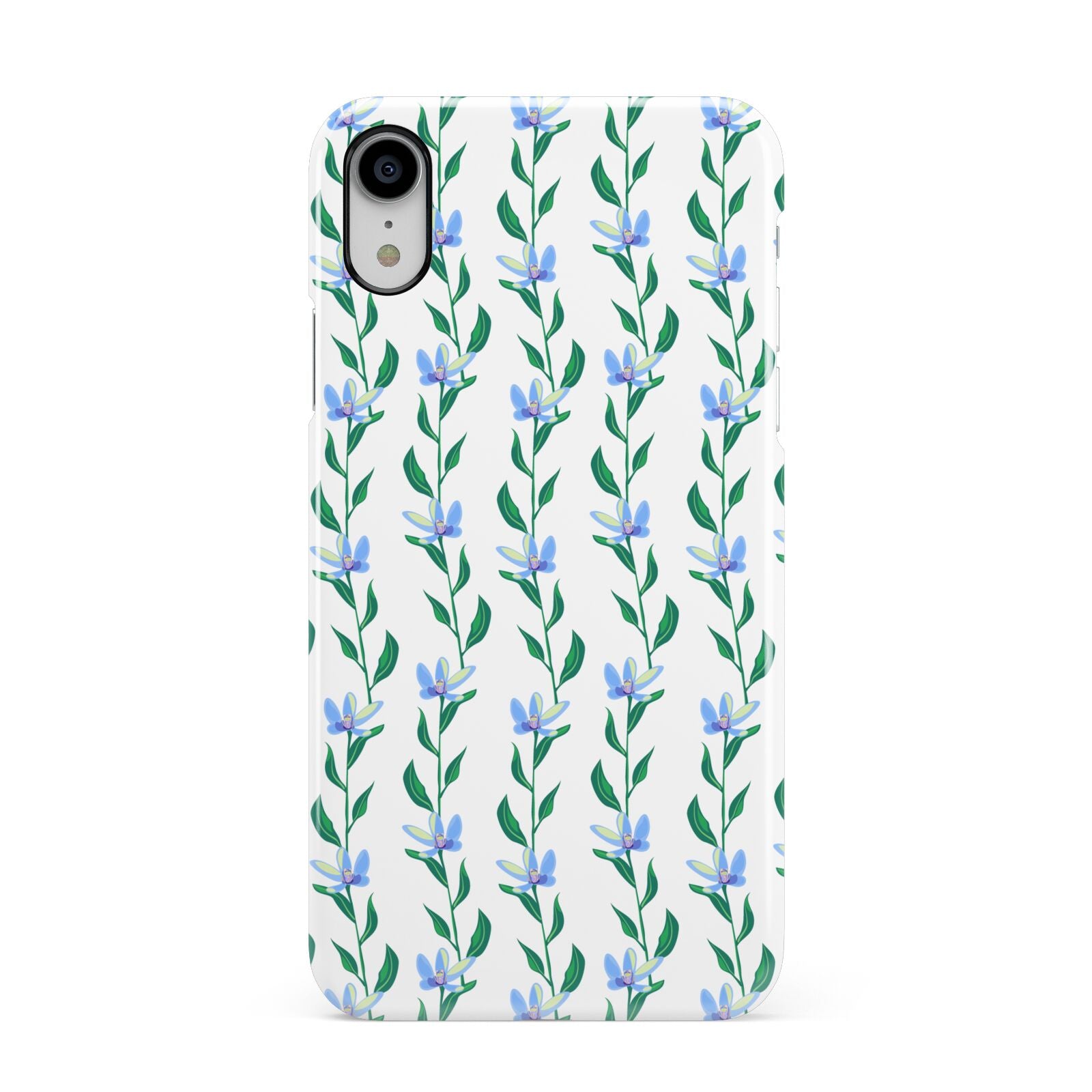 Flower Chain Apple iPhone XR White 3D Snap Case