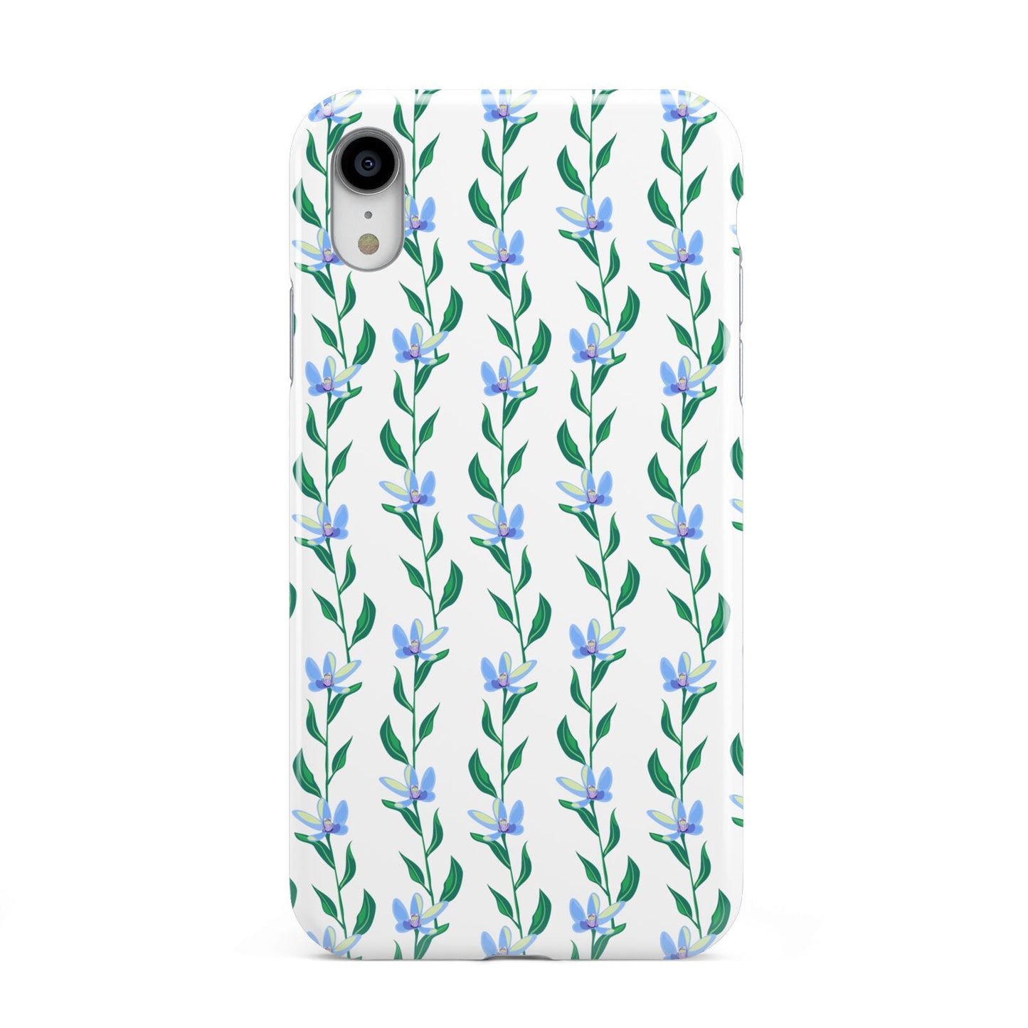 Flower Chain Apple iPhone XR White 3D Tough Case