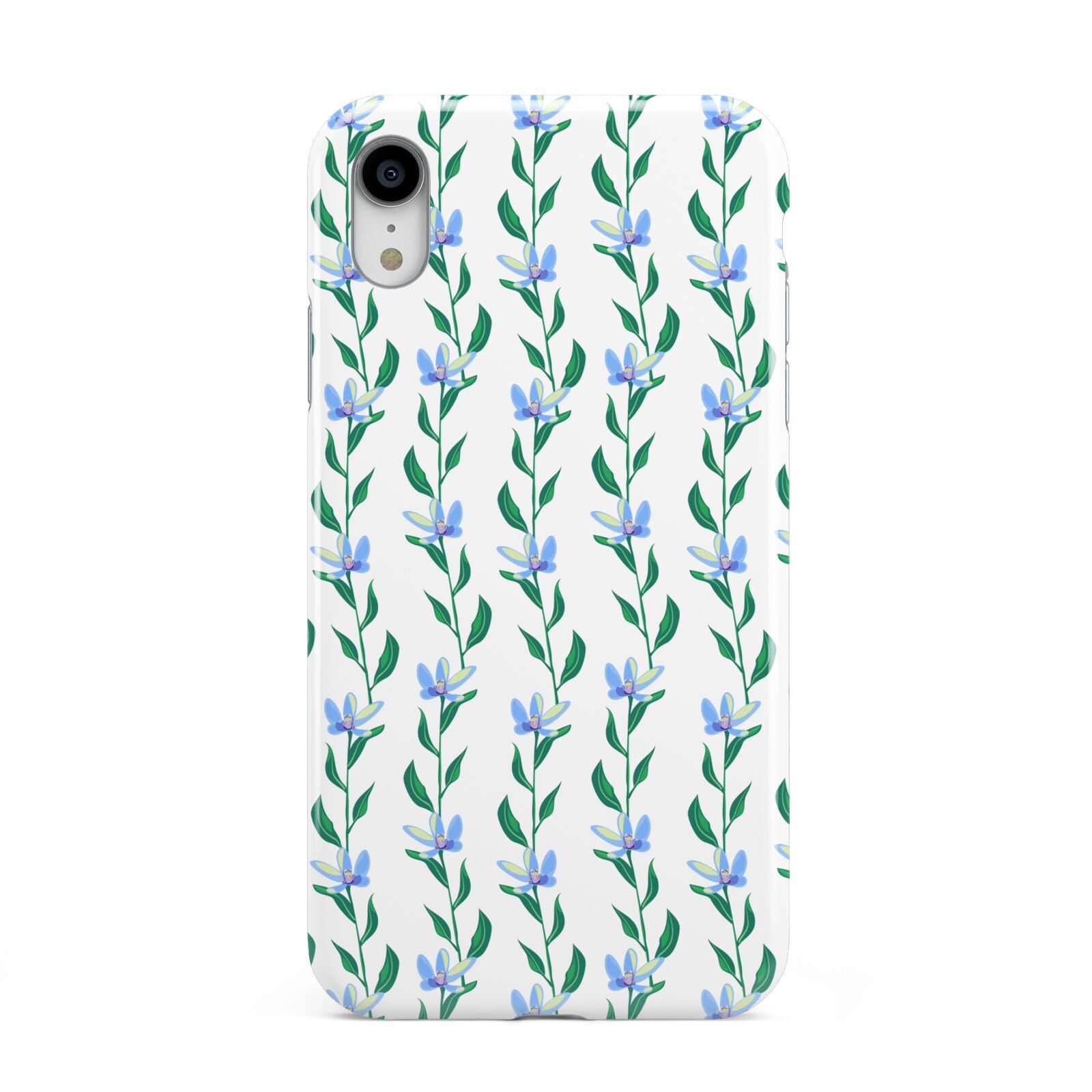 Flower Chain Apple iPhone XR White 3D Tough Case