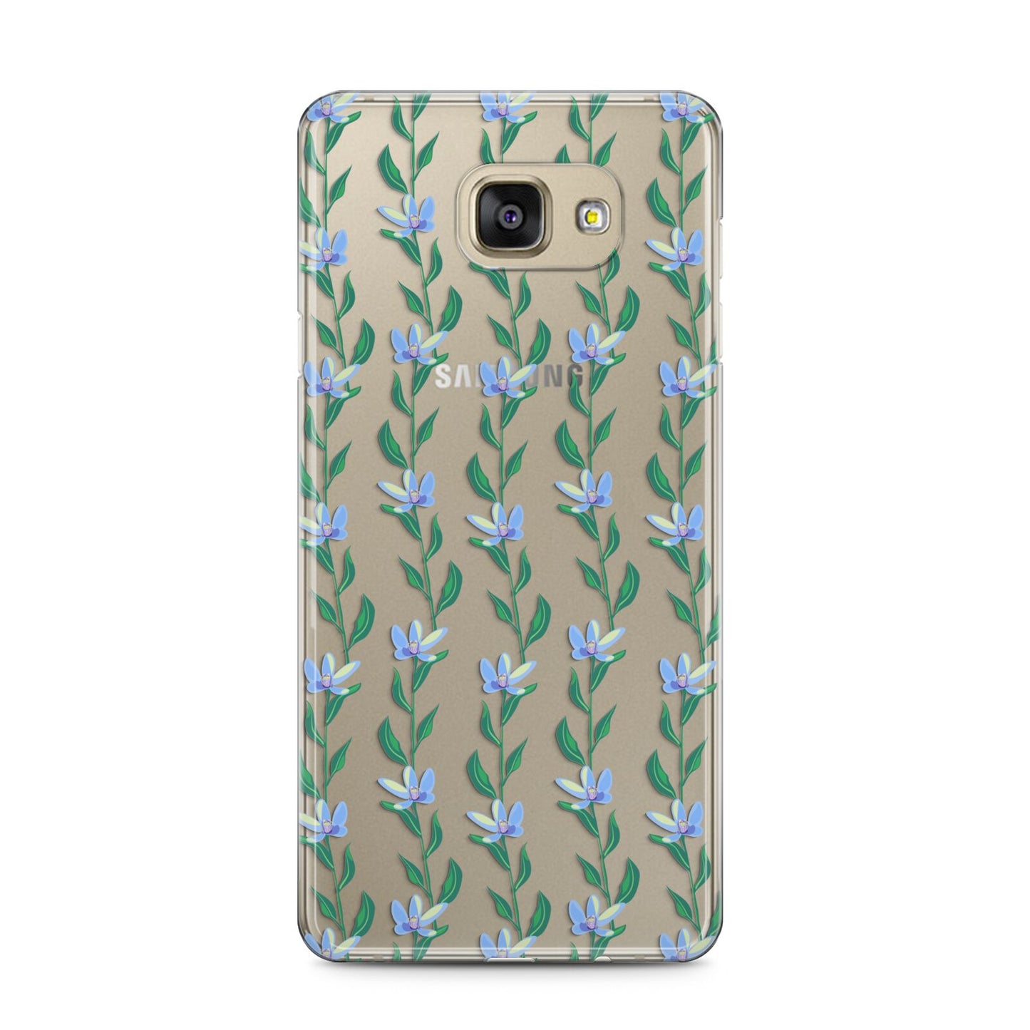 Flower Chain Samsung Galaxy A5 2016 Case on gold phone