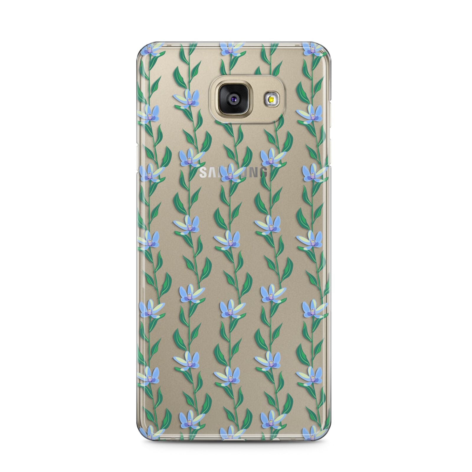 Flower Chain Samsung Galaxy A5 2016 Case on gold phone