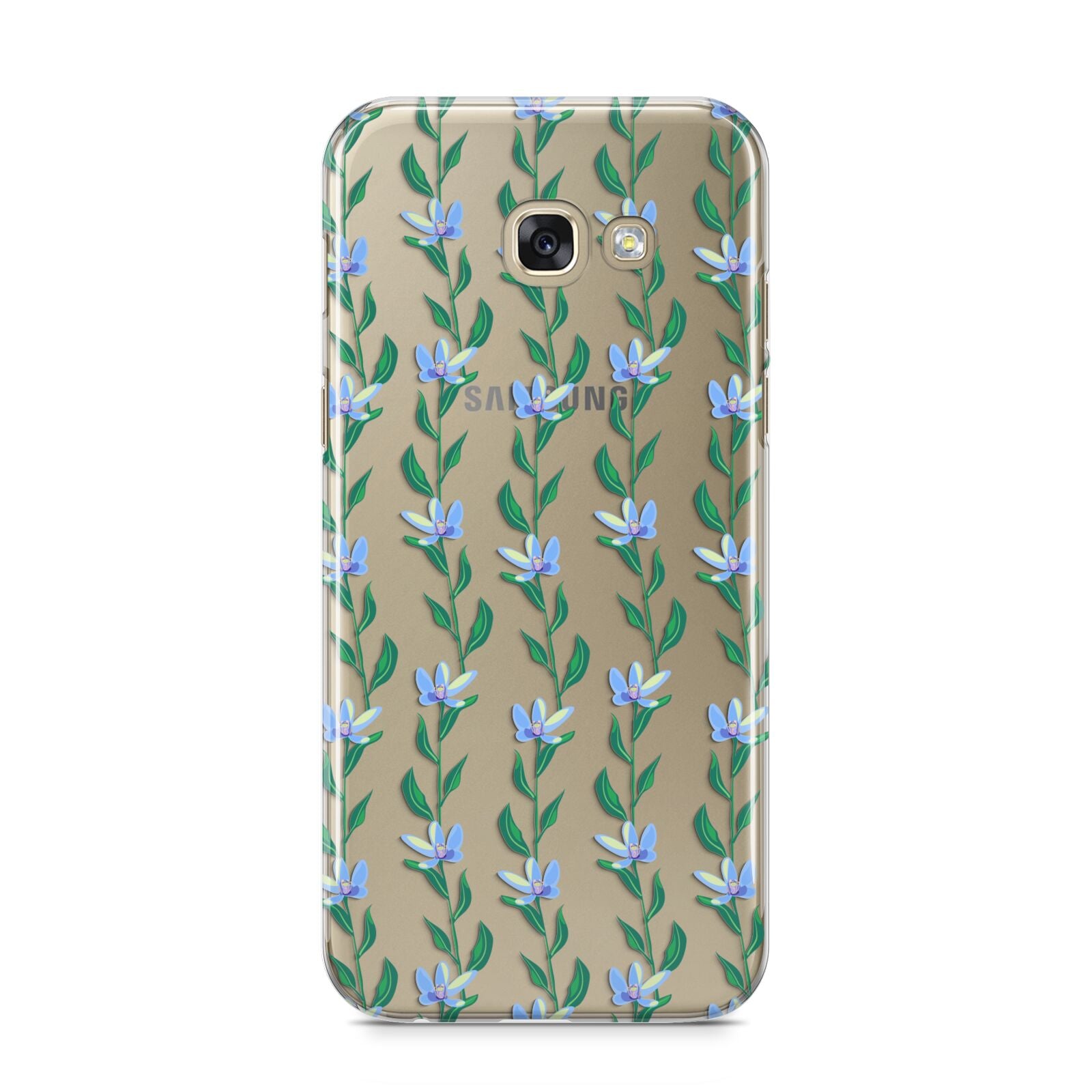 Flower Chain Samsung Galaxy A5 2017 Case on gold phone