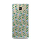 Flower Chain Samsung Galaxy A7 2016 Case on gold phone