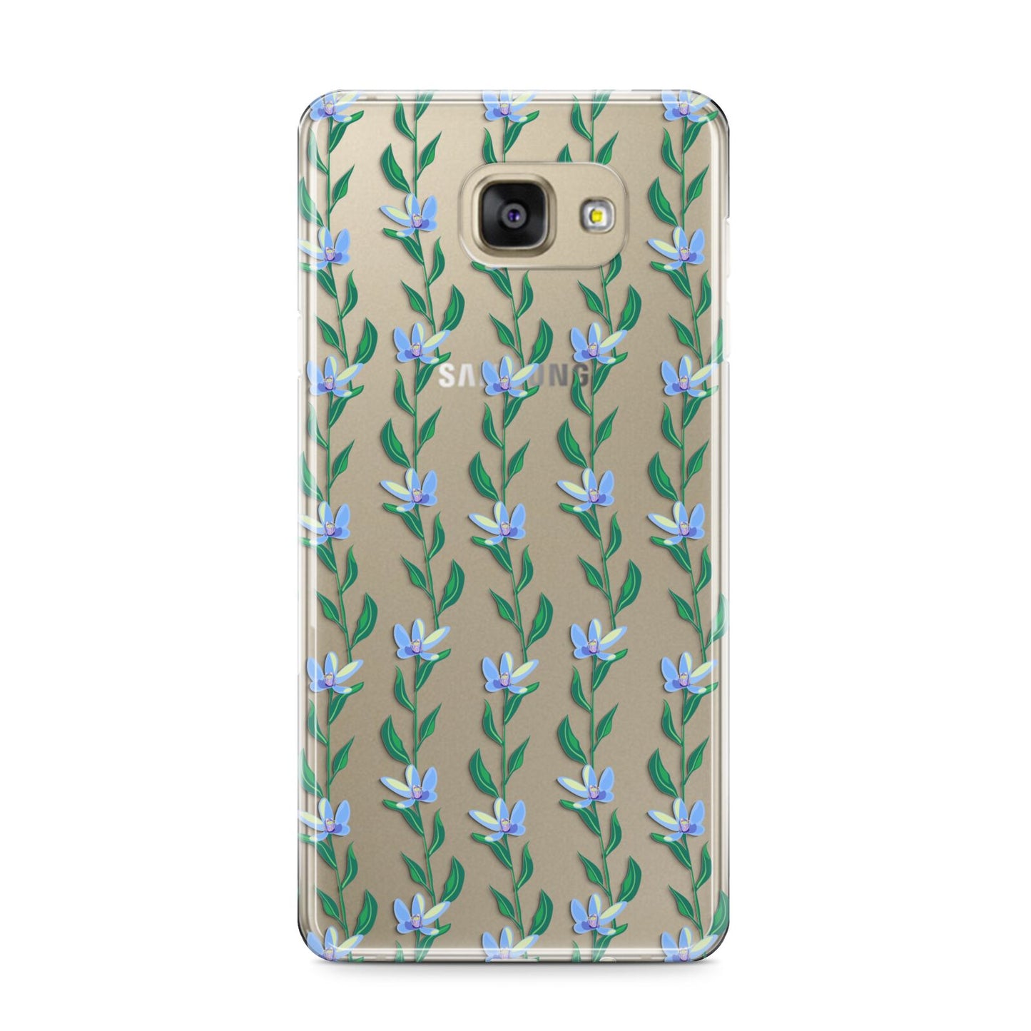 Flower Chain Samsung Galaxy A9 2016 Case on gold phone