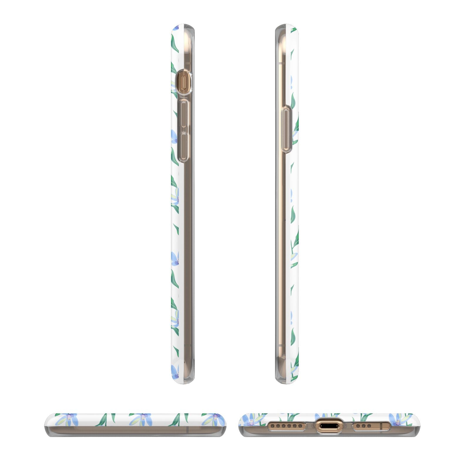 Flower Chain iPhone 11 3D Tough Case Angle Images