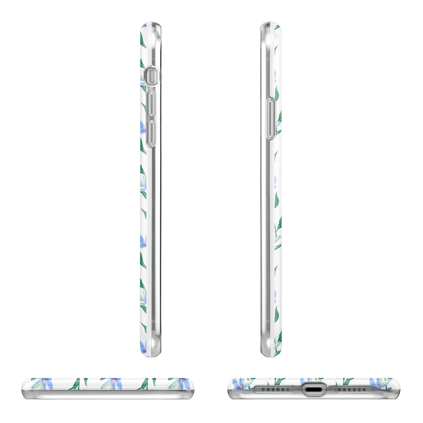 Flower Chain iPhone 11 Pro 3D Tough Case Angle Images