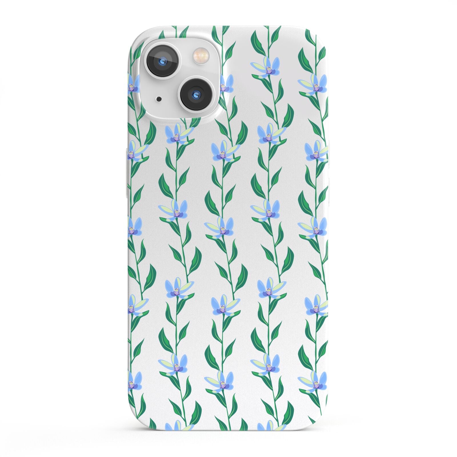 Flower Chain iPhone 13 Full Wrap 3D Snap Case