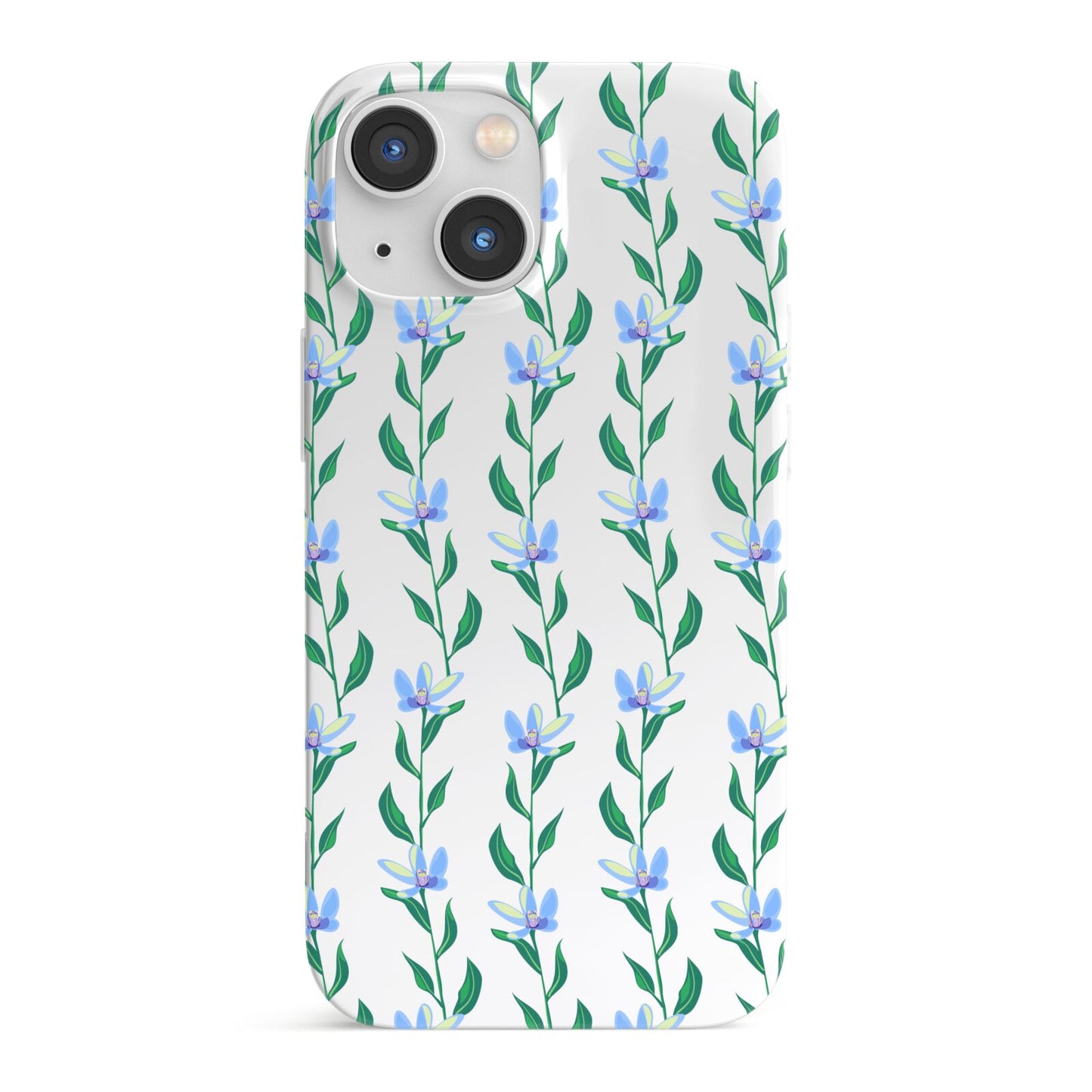 Flower Chain iPhone 13 Mini Full Wrap 3D Snap Case