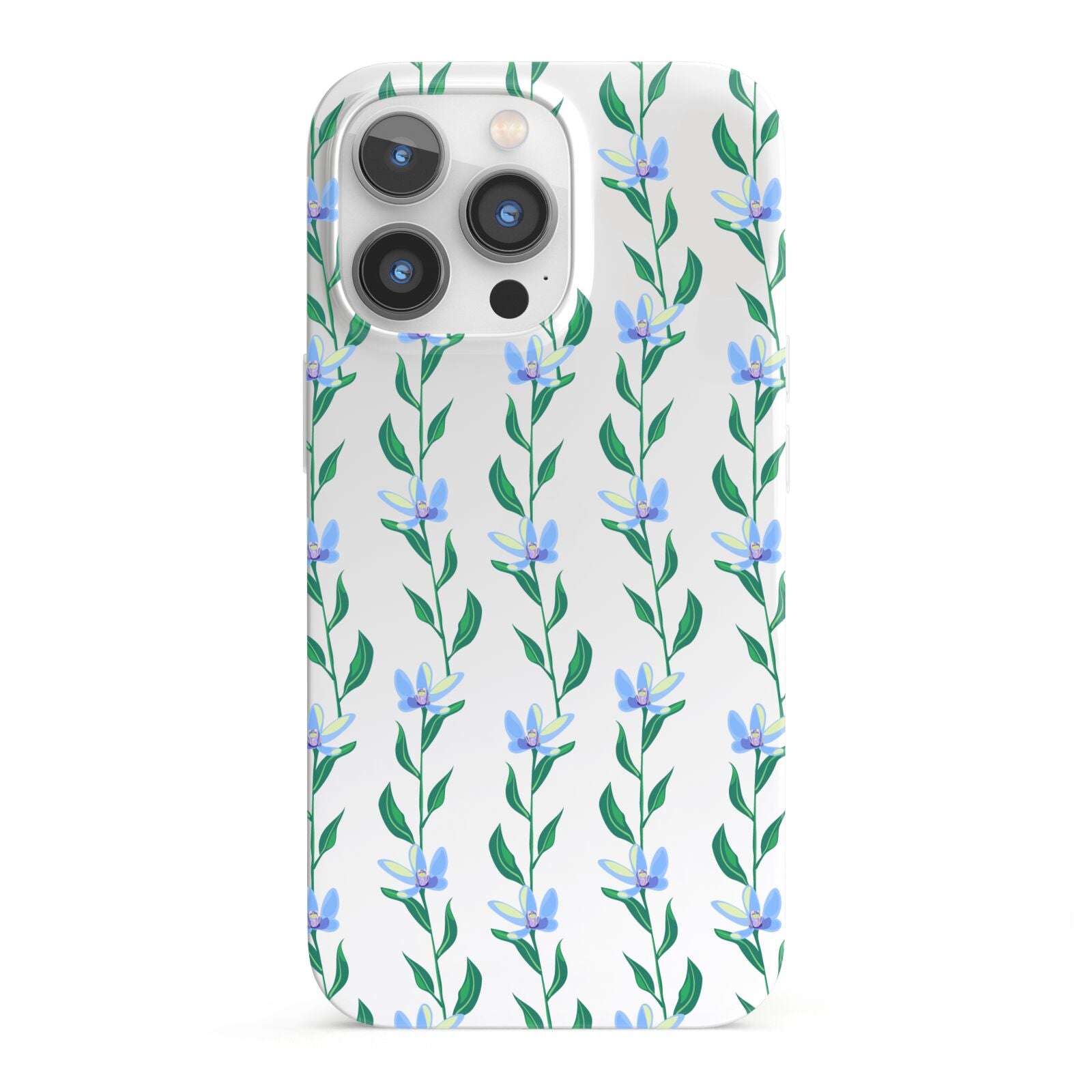Flower Chain iPhone 13 Pro Full Wrap 3D Snap Case