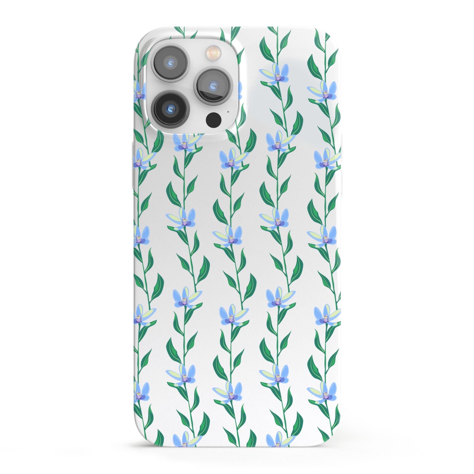 Flower Chain iPhone 13 Pro Max Full Wrap 3D Snap Case