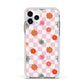 Flower Power Apple iPhone 11 Pro in Silver with White Impact Case