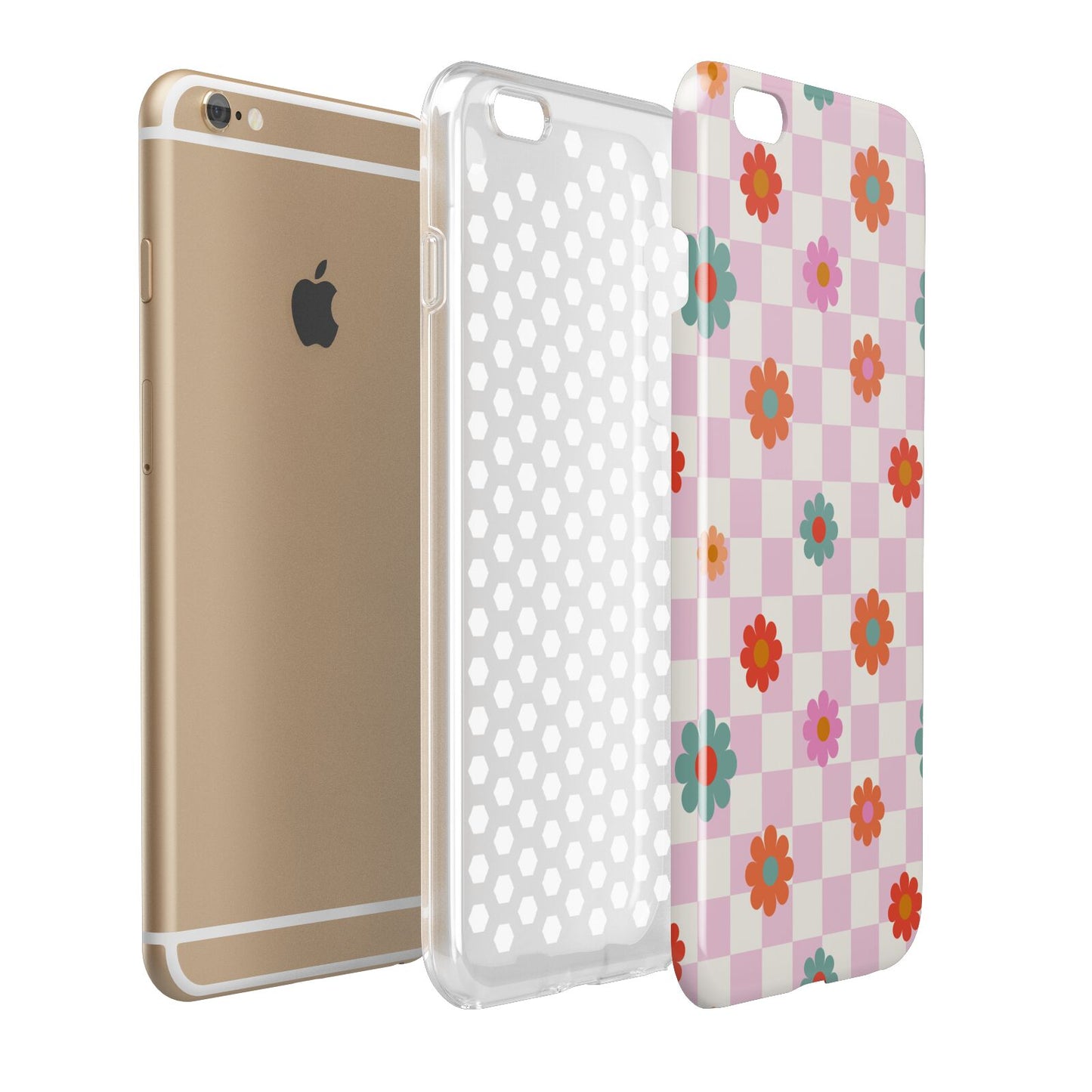 Flower Power Apple iPhone 6 Plus 3D Tough Case Expand Detail Image
