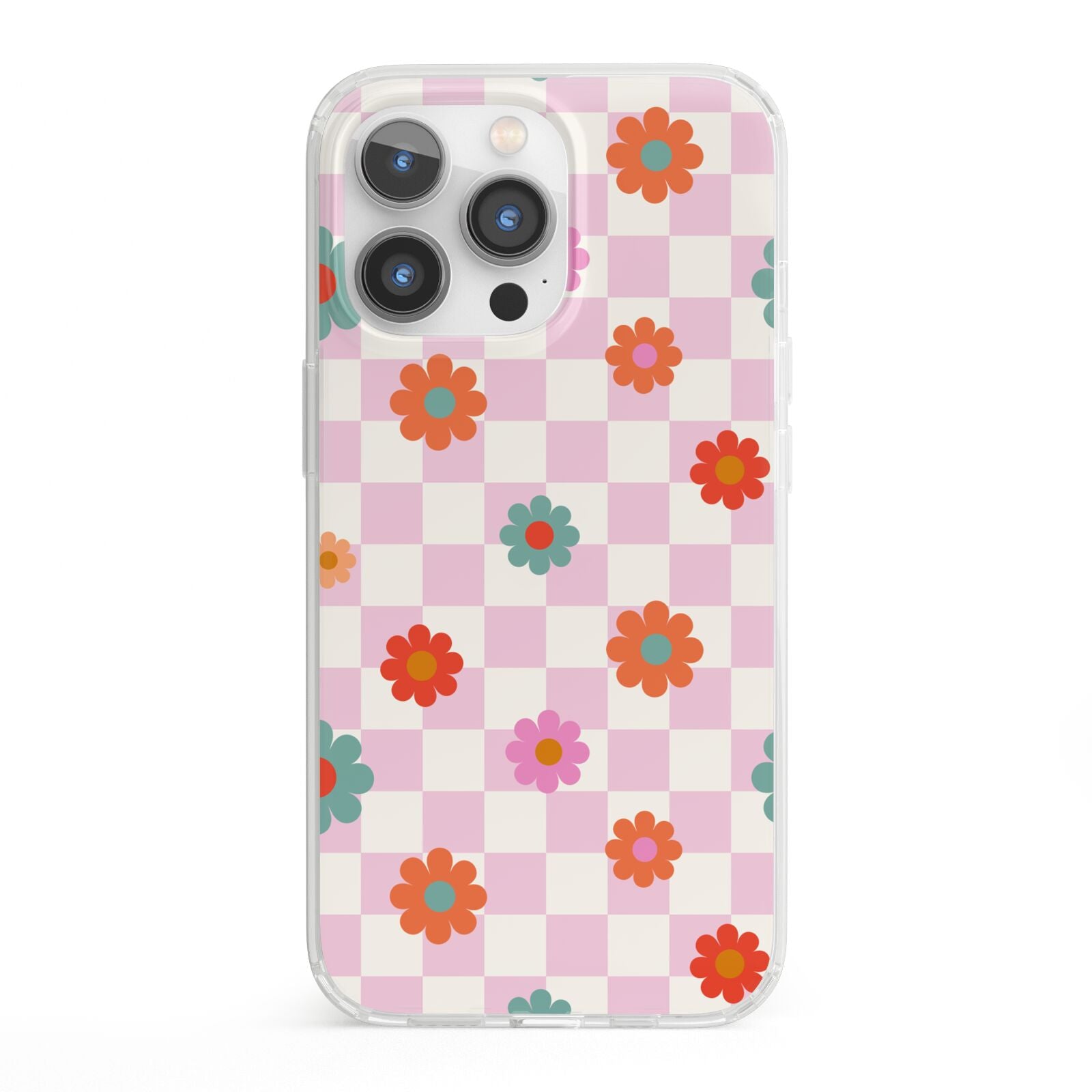 Flower Power iPhone 13 Pro Clear Bumper Case