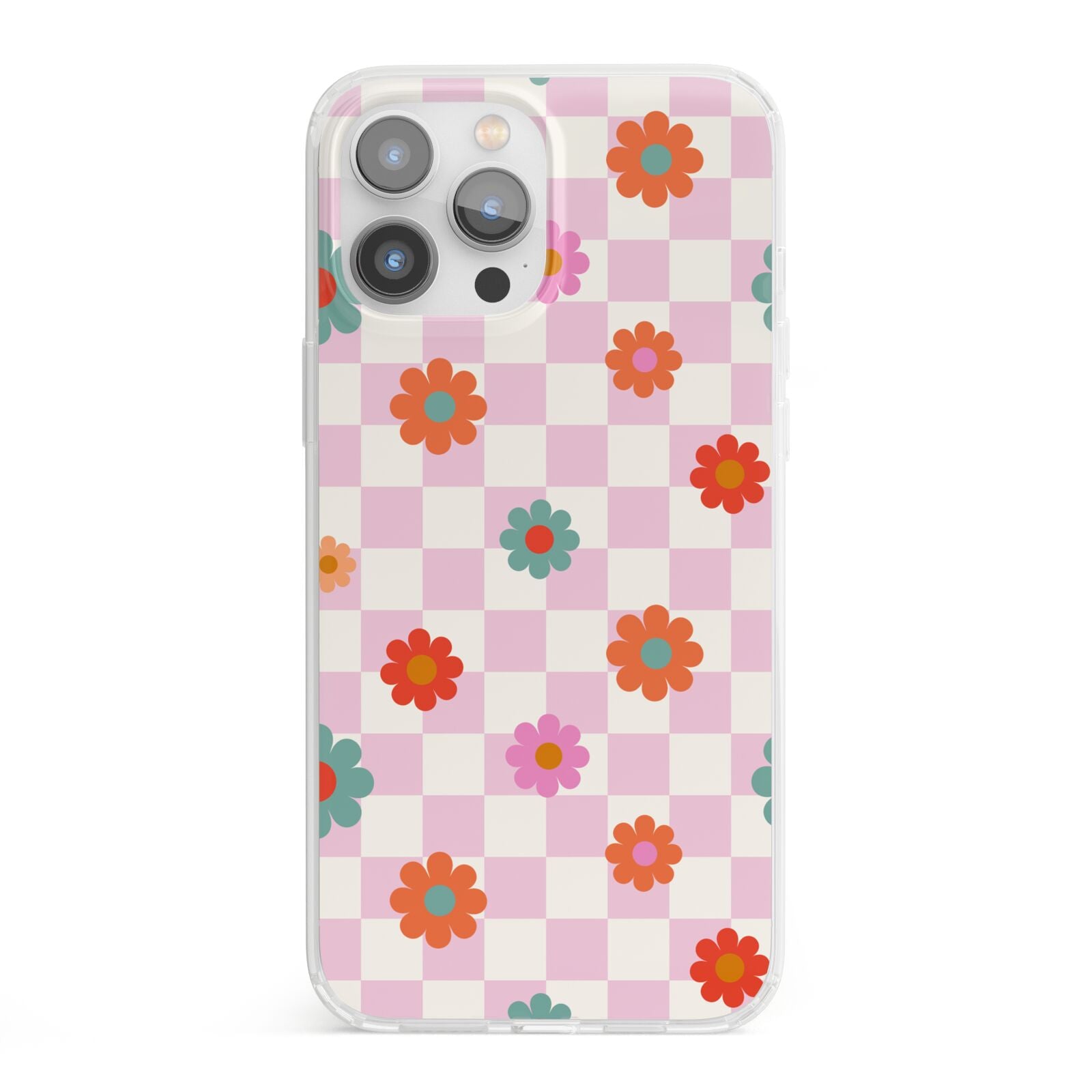 Flower Power iPhone 13 Pro Max Clear Bumper Case