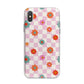 Flower Power iPhone X Bumper Case on Silver iPhone Alternative Image 1