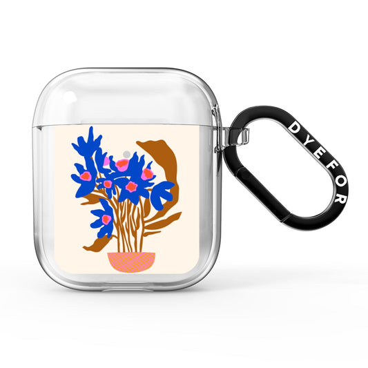 Flowers in a Vase AirPods Clear Case