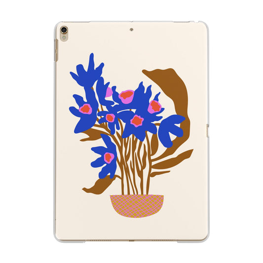 Flowers in a Vase Apple iPad Gold Case