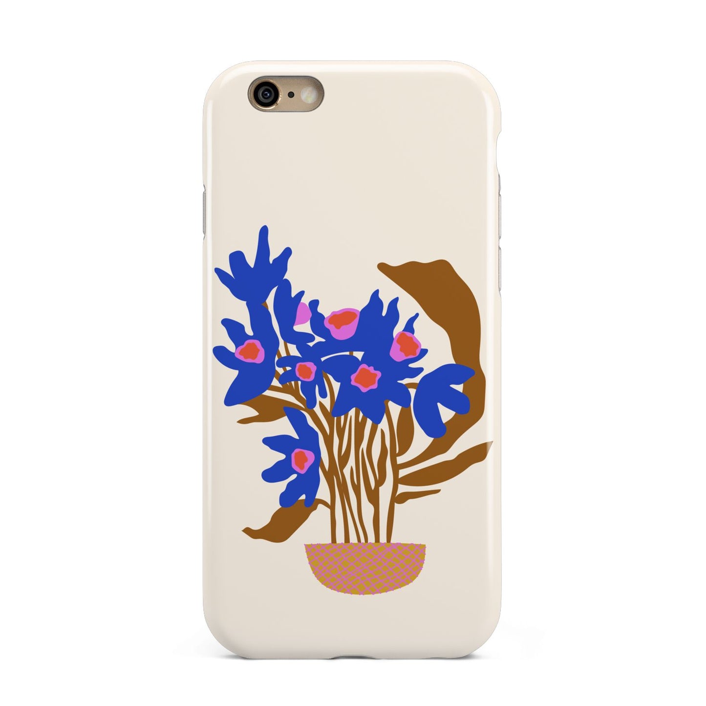 Flowers in a Vase Apple iPhone 6 3D Tough Case