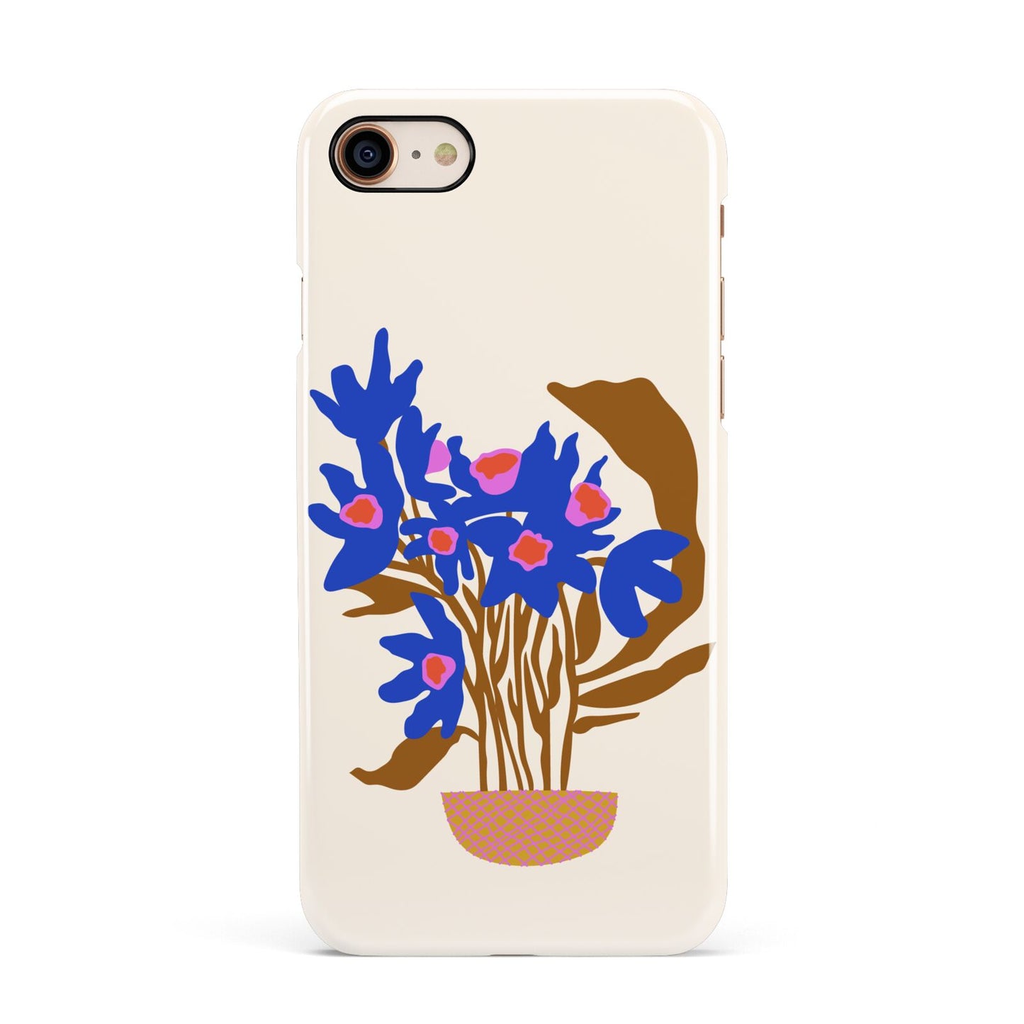 Flowers in a Vase Apple iPhone 7 8 3D Snap Case