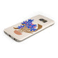 Flowers in a Vase Protective Samsung Galaxy Case Angled Image