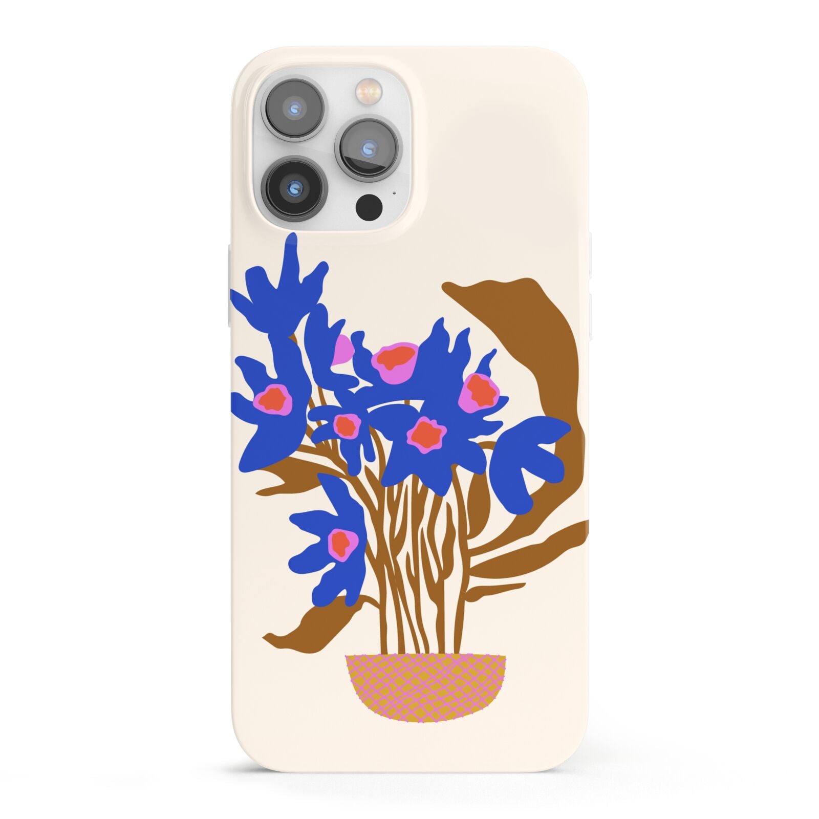 Flowers in a Vase iPhone 13 Pro Max Full Wrap 3D Snap Case