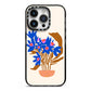 Flowers in a Vase iPhone 14 Pro Black Impact Case on Silver phone