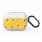Flying Bees with Yellow Background AirPods Pro Glitter Case