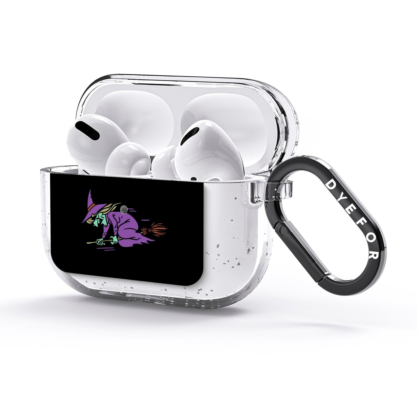 Flying Witches AirPods Glitter Case 3rd Gen Side Image