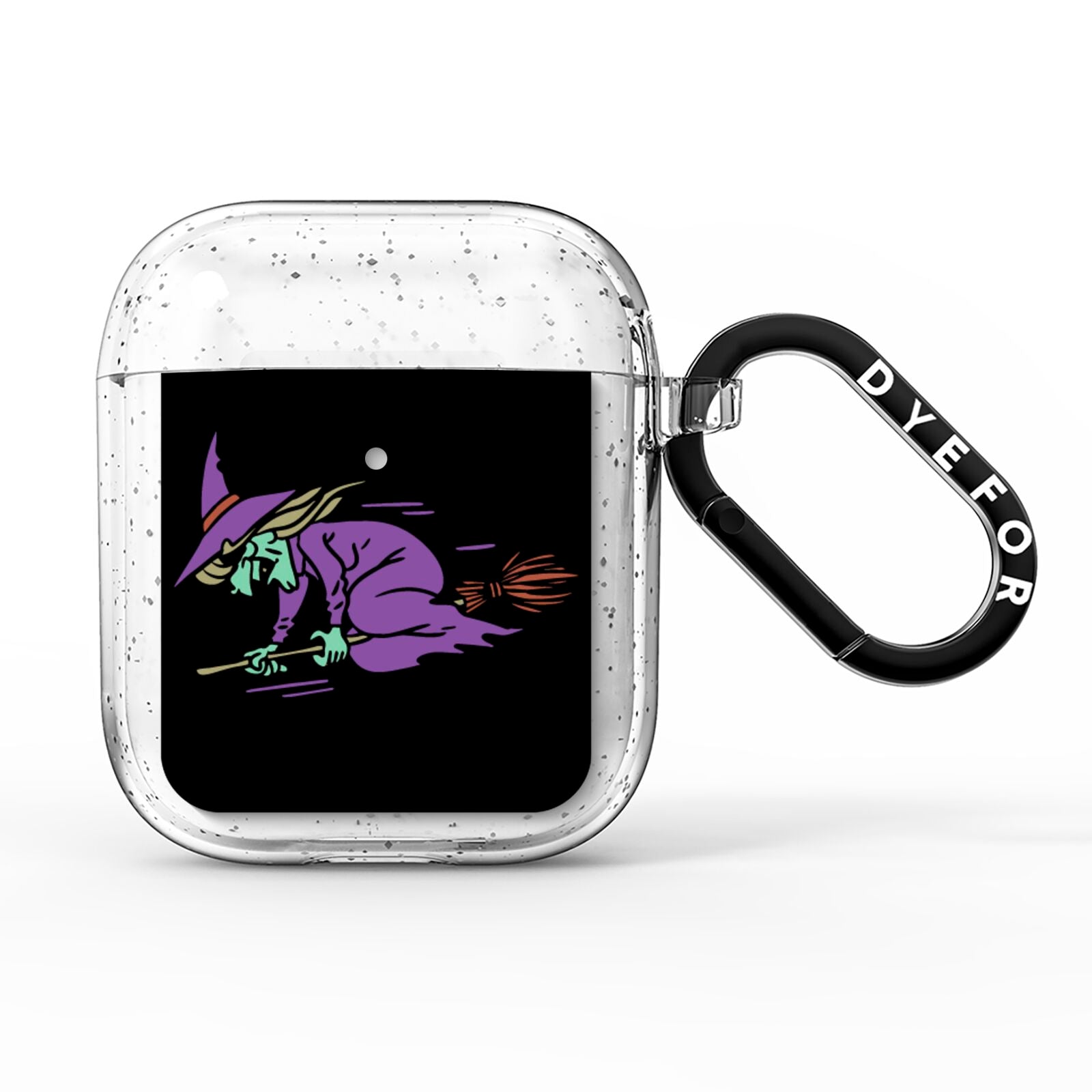 Flying Witches AirPods Glitter Case