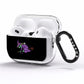 Flying Witches AirPods Pro Clear Case Side Image