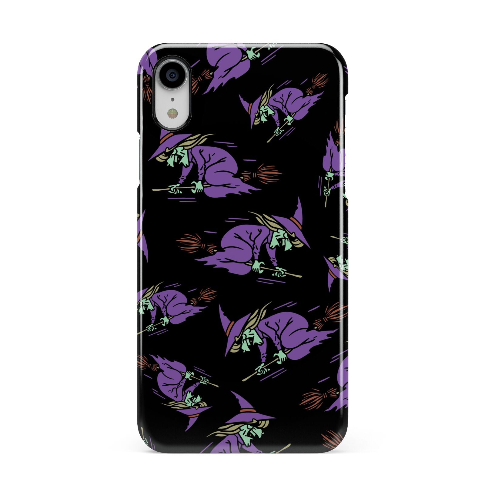 Flying Witches Apple iPhone XR White 3D Snap Case