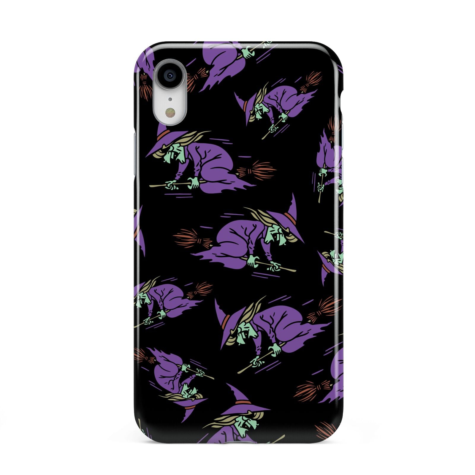 Flying Witches Apple iPhone XR White 3D Tough Case