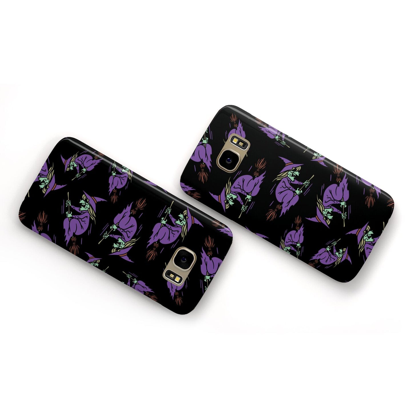 Flying Witches Samsung Galaxy Case Flat Overview