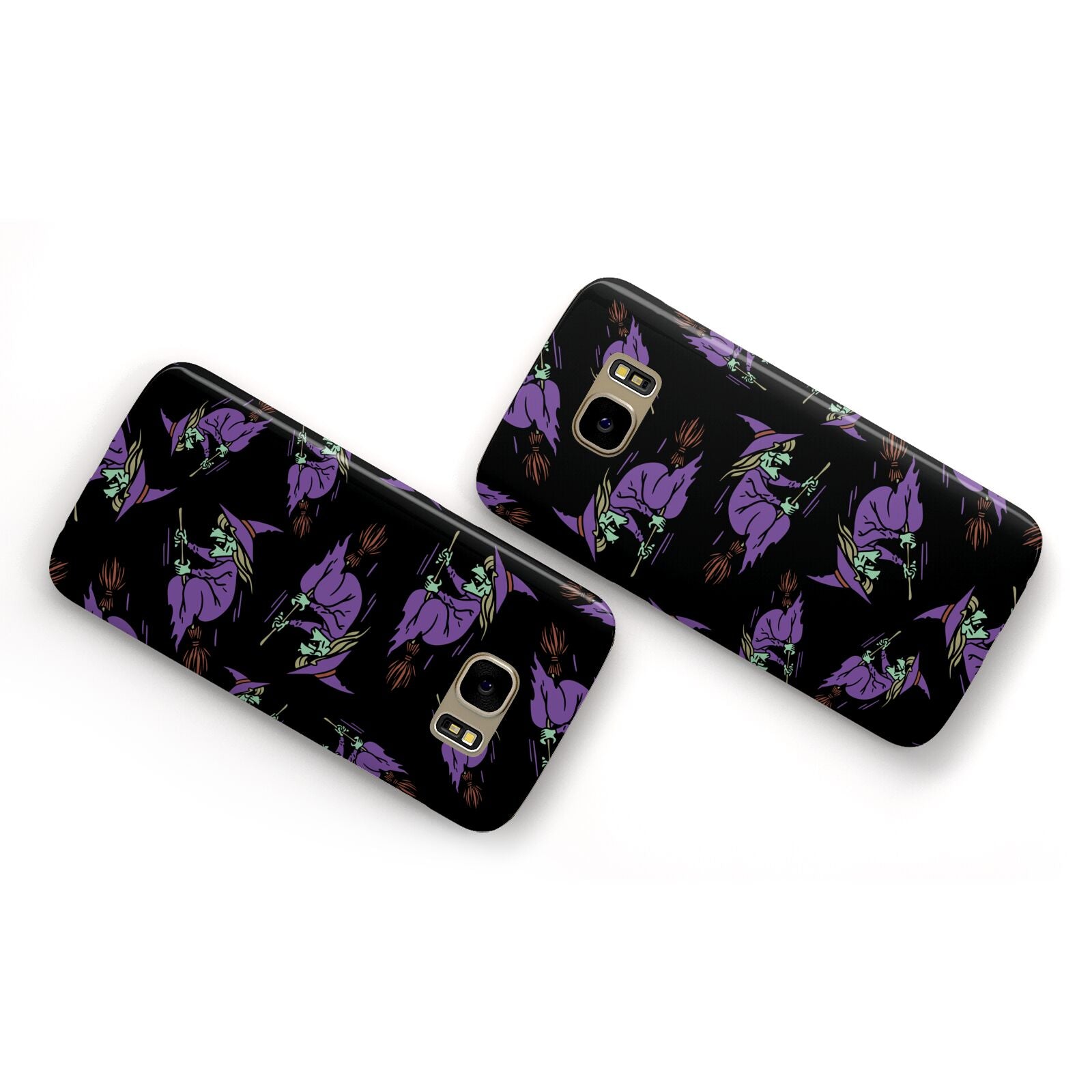 Flying Witches Samsung Galaxy Case Flat Overview