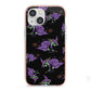 Flying Witches iPhone 13 Mini TPU Impact Case with Pink Edges