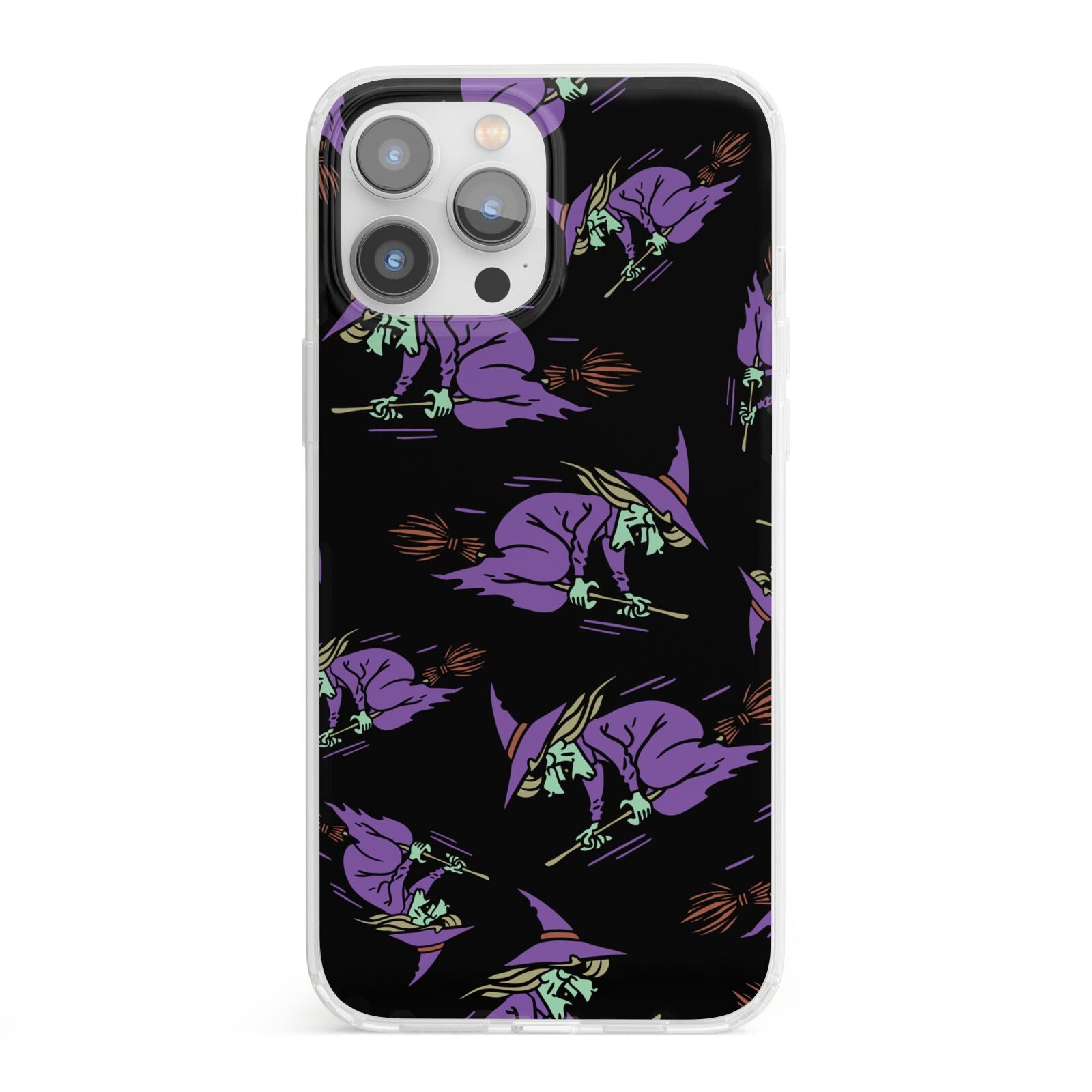 Flying Witches iPhone 13 Pro Max Clear Bumper Case