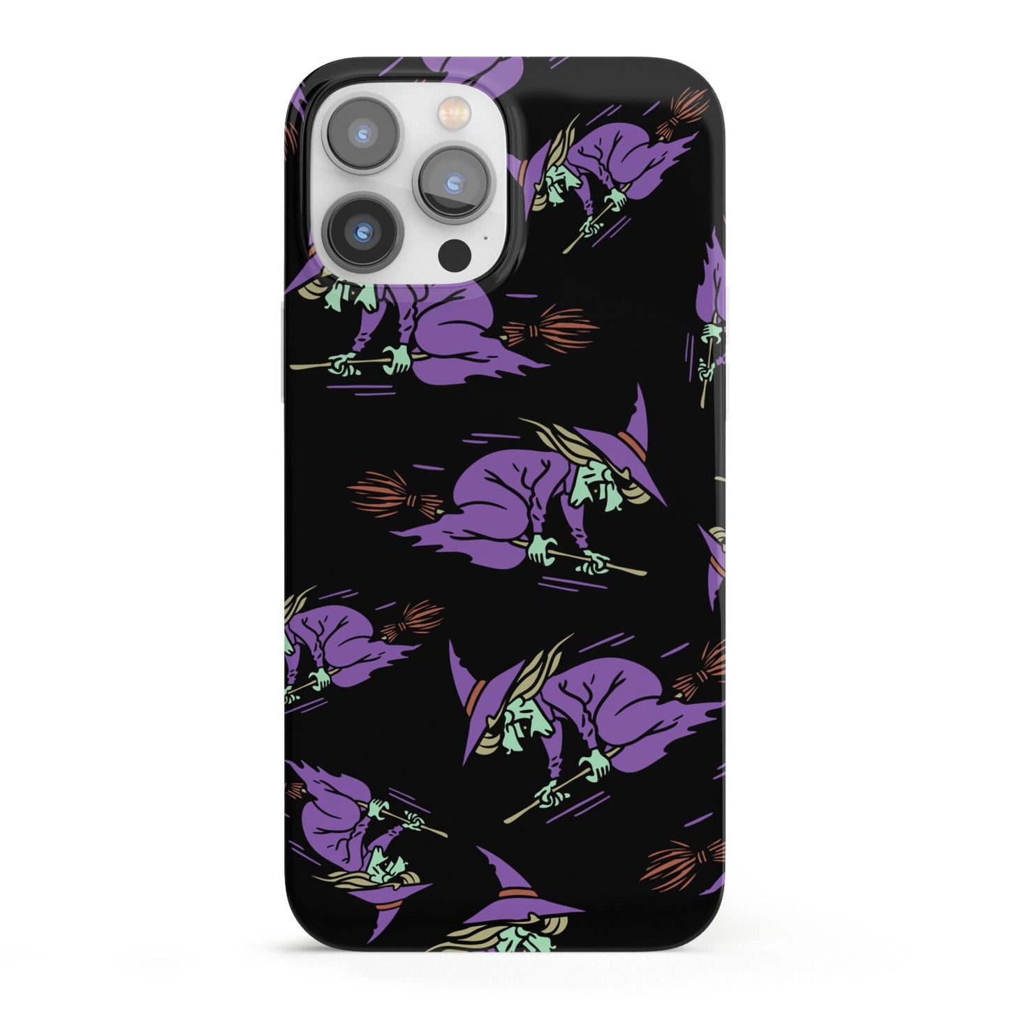 Flying Witches iPhone 13 Pro Max Full Wrap 3D Snap Case