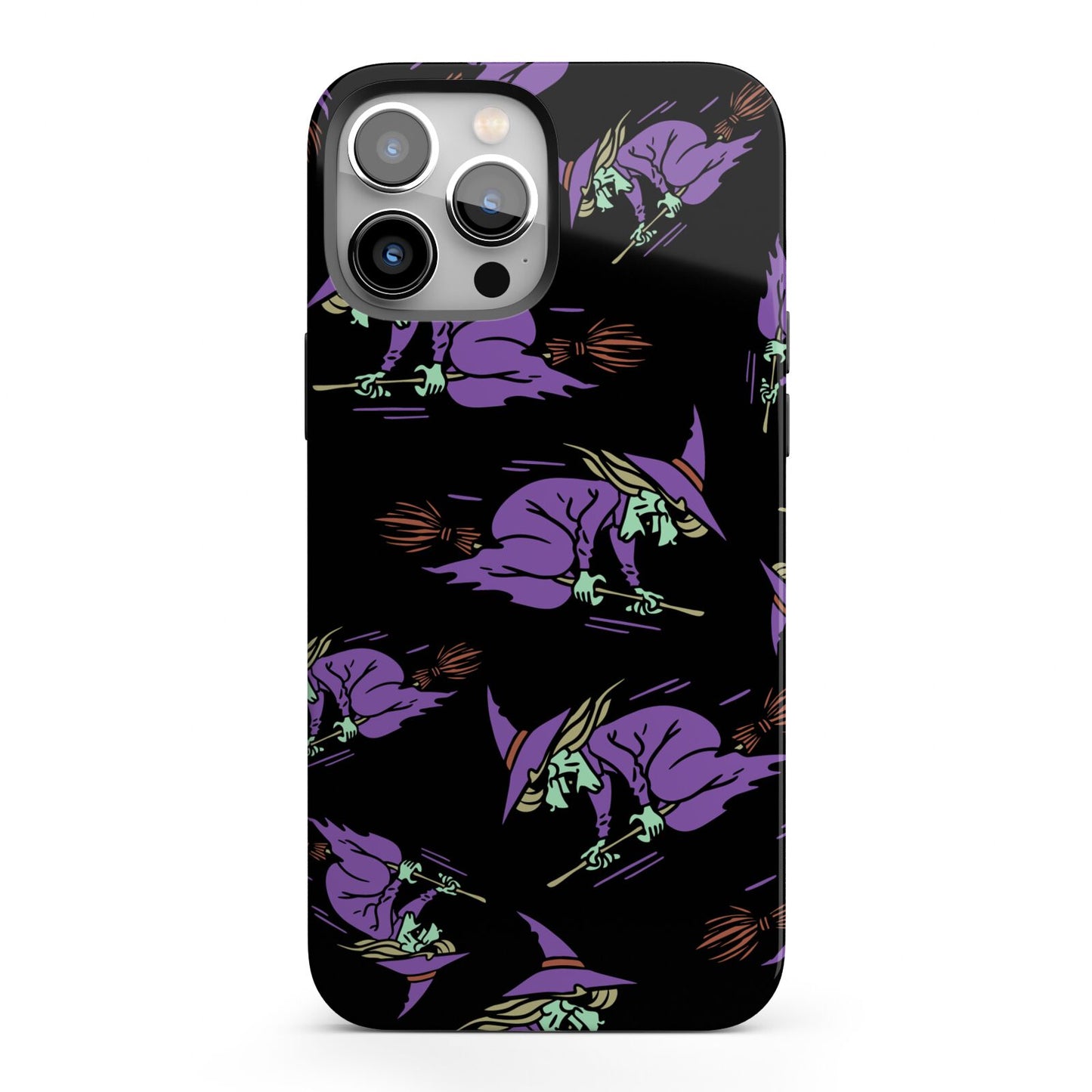 Flying Witches iPhone 13 Pro Max Full Wrap 3D Tough Case