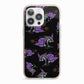 Flying Witches iPhone 13 Pro TPU Impact Case with Pink Edges
