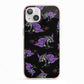 Flying Witches iPhone 13 TPU Impact Case with Pink Edges