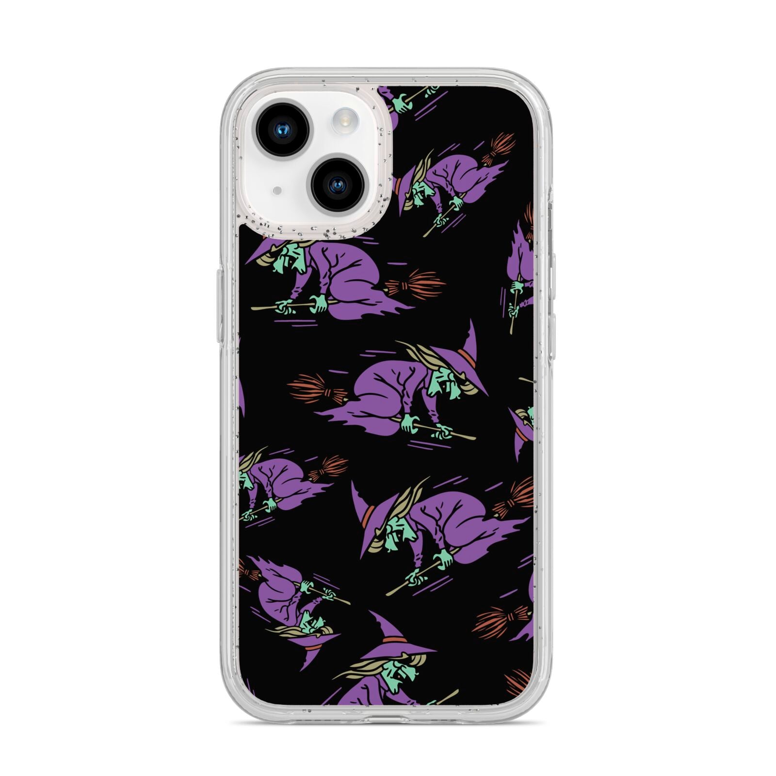 Flying Witches iPhone 14 Glitter Tough Case Starlight