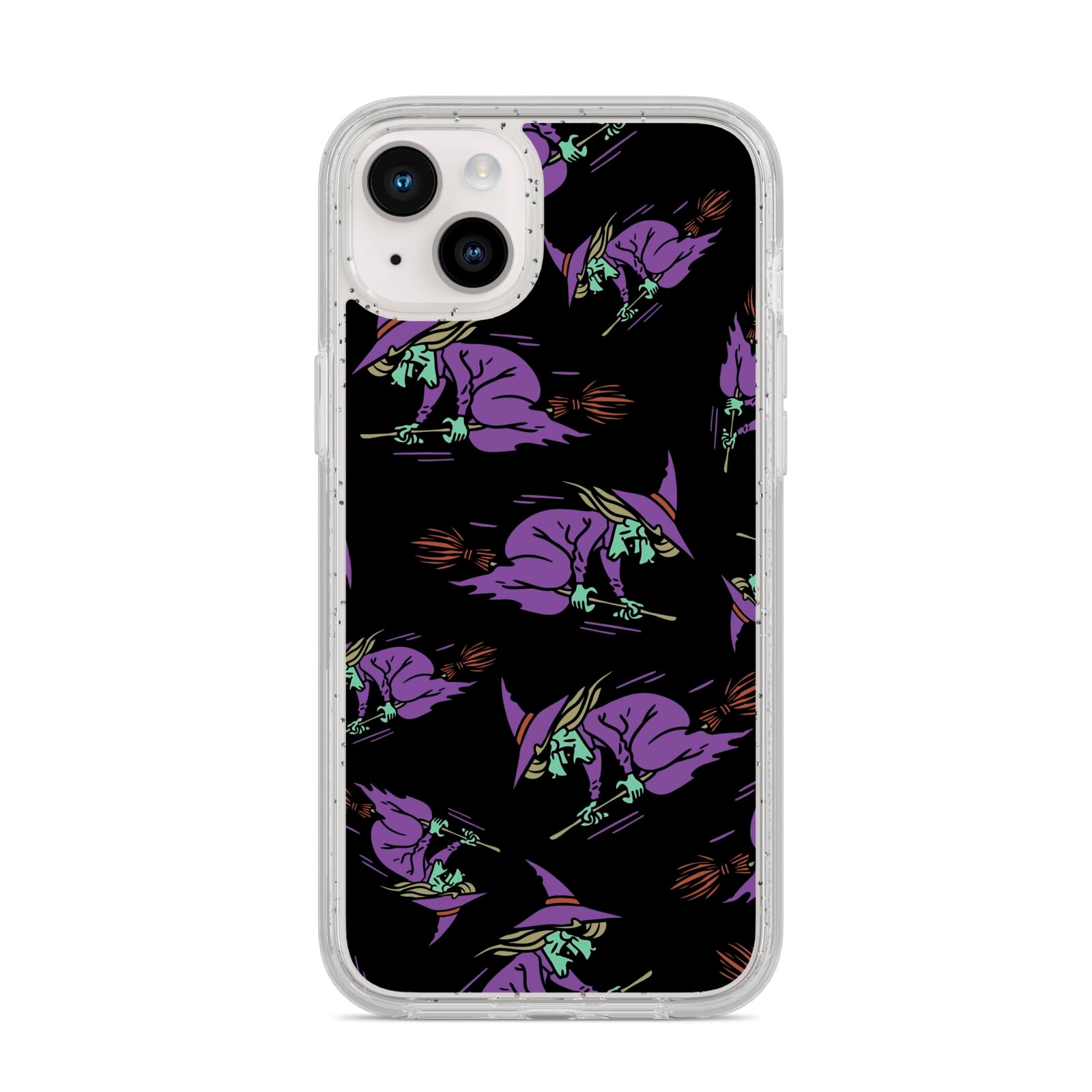 Flying Witches iPhone 14 Plus Glitter Tough Case Starlight