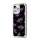 Flying Witches iPhone 14 Pro Max Glitter Tough Case Silver Angled Image