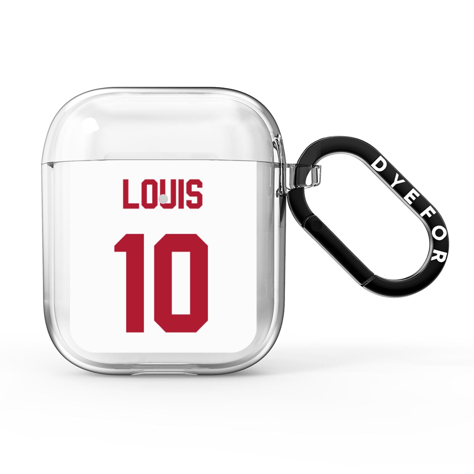 Football Shirt Custom AirPods Clear Case