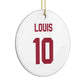 Football Shirt Custom Circle Decoration Side Angle