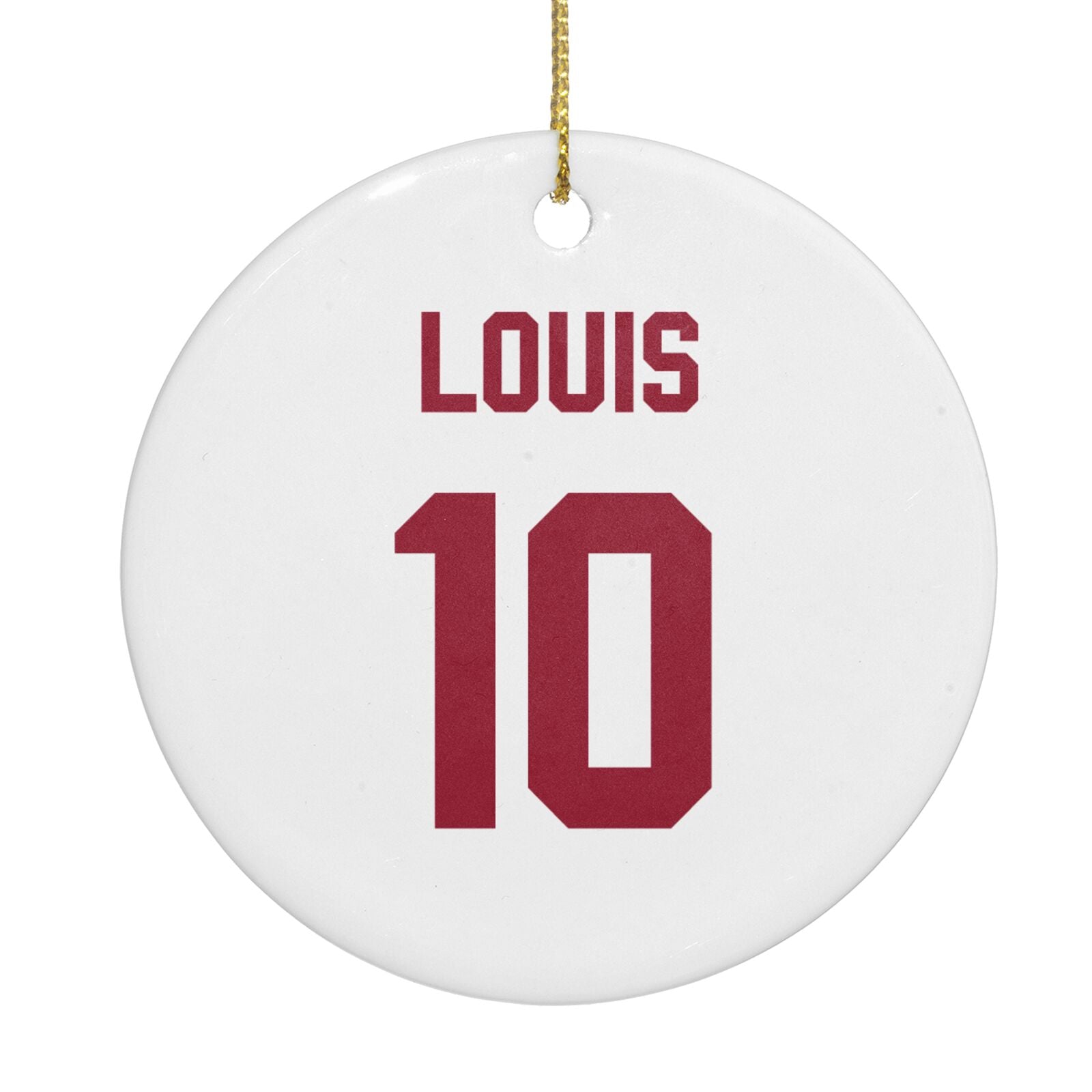 Football Shirt Custom Circle Decoration