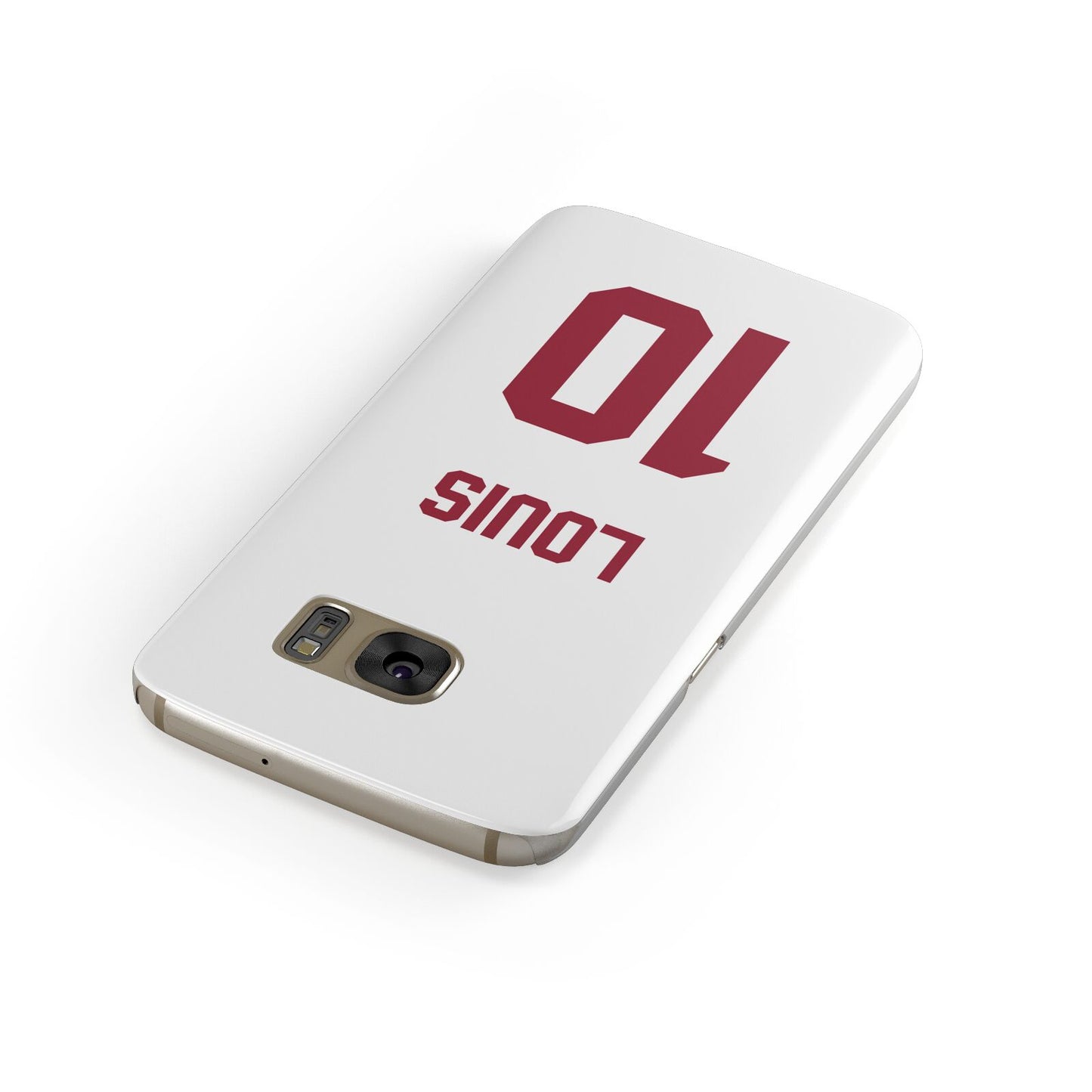Football Shirt Custom Samsung Galaxy Case Front Close Up