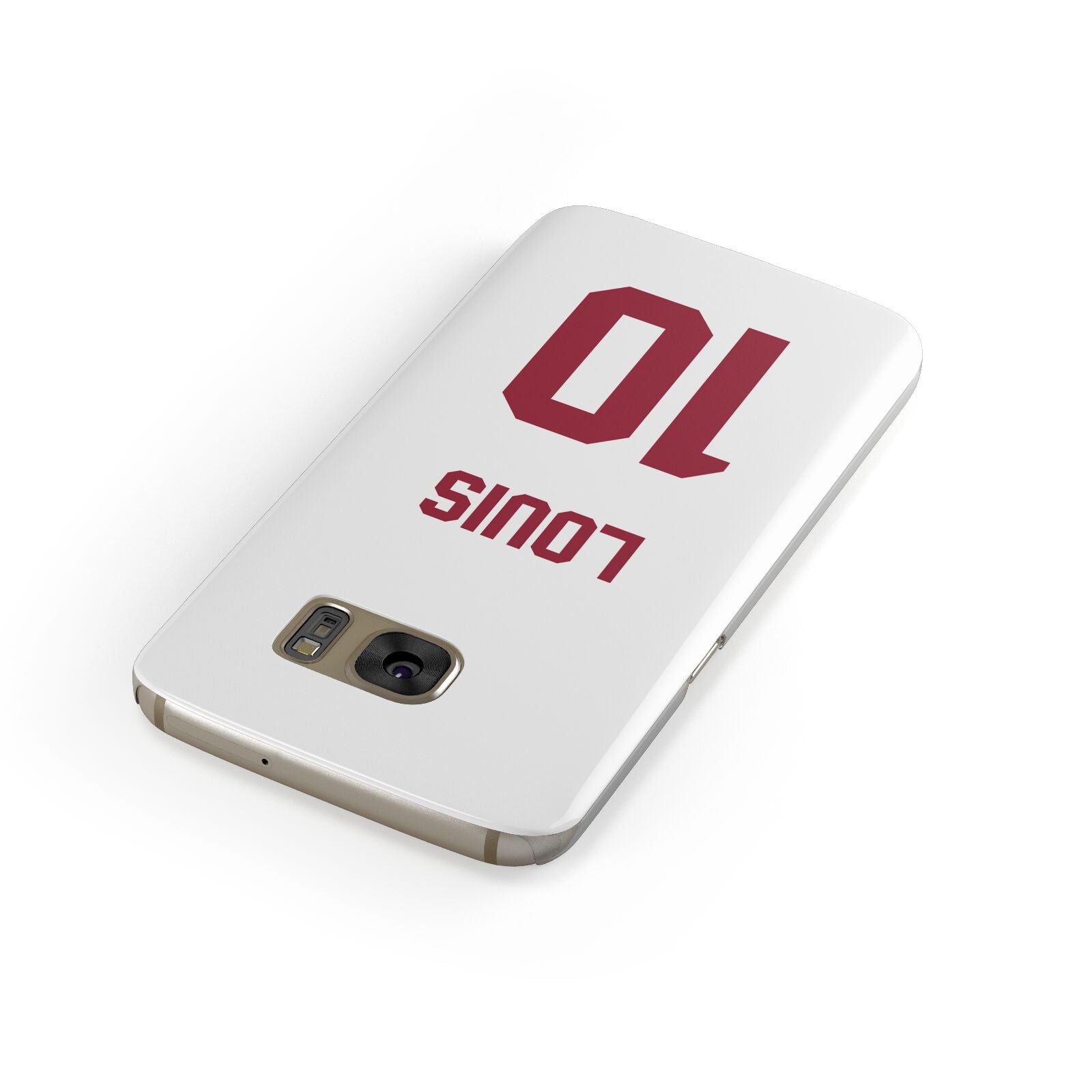 Football Shirt Custom Samsung Galaxy Case Front Close Up