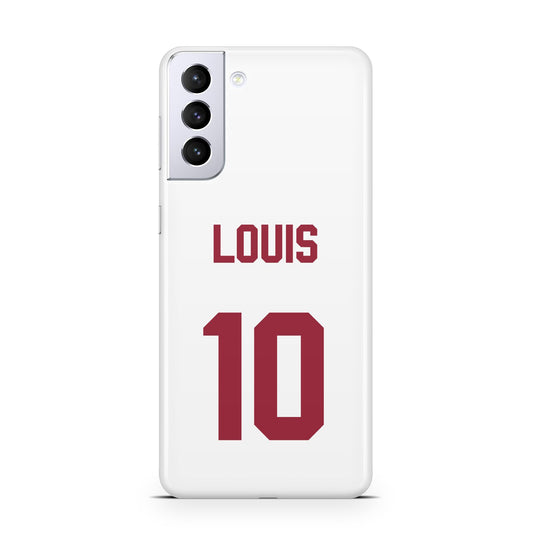 Football Shirt Custom Samsung S21 Plus Phone Case