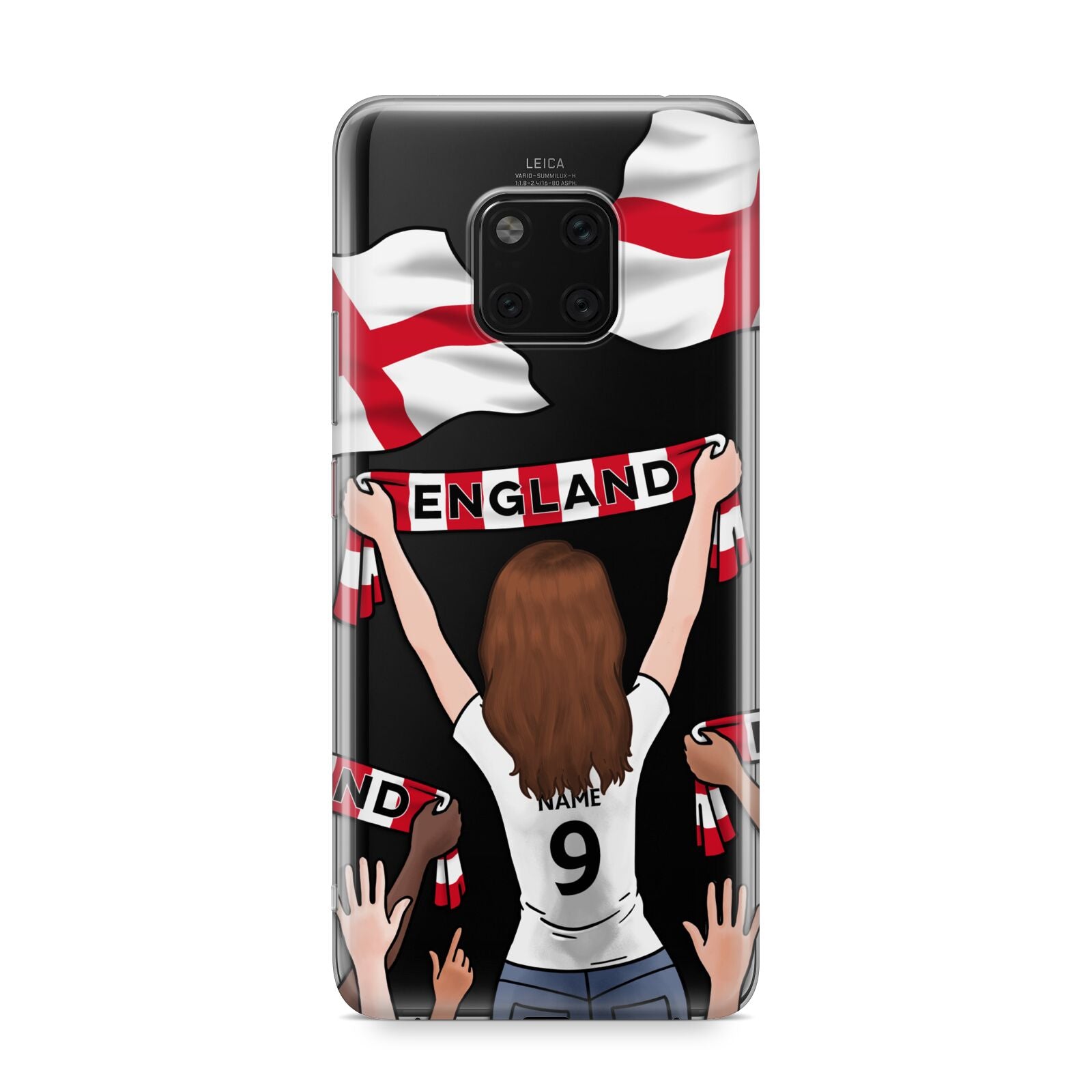 Football Supporter Personalised Huawei Mate 20 Pro Phone Case